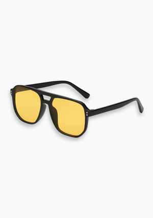 Vintage Yellow Sunglasses