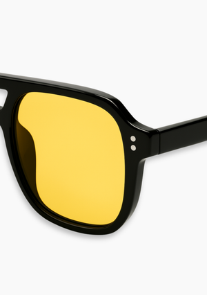Vintage Yellow Sunglasses