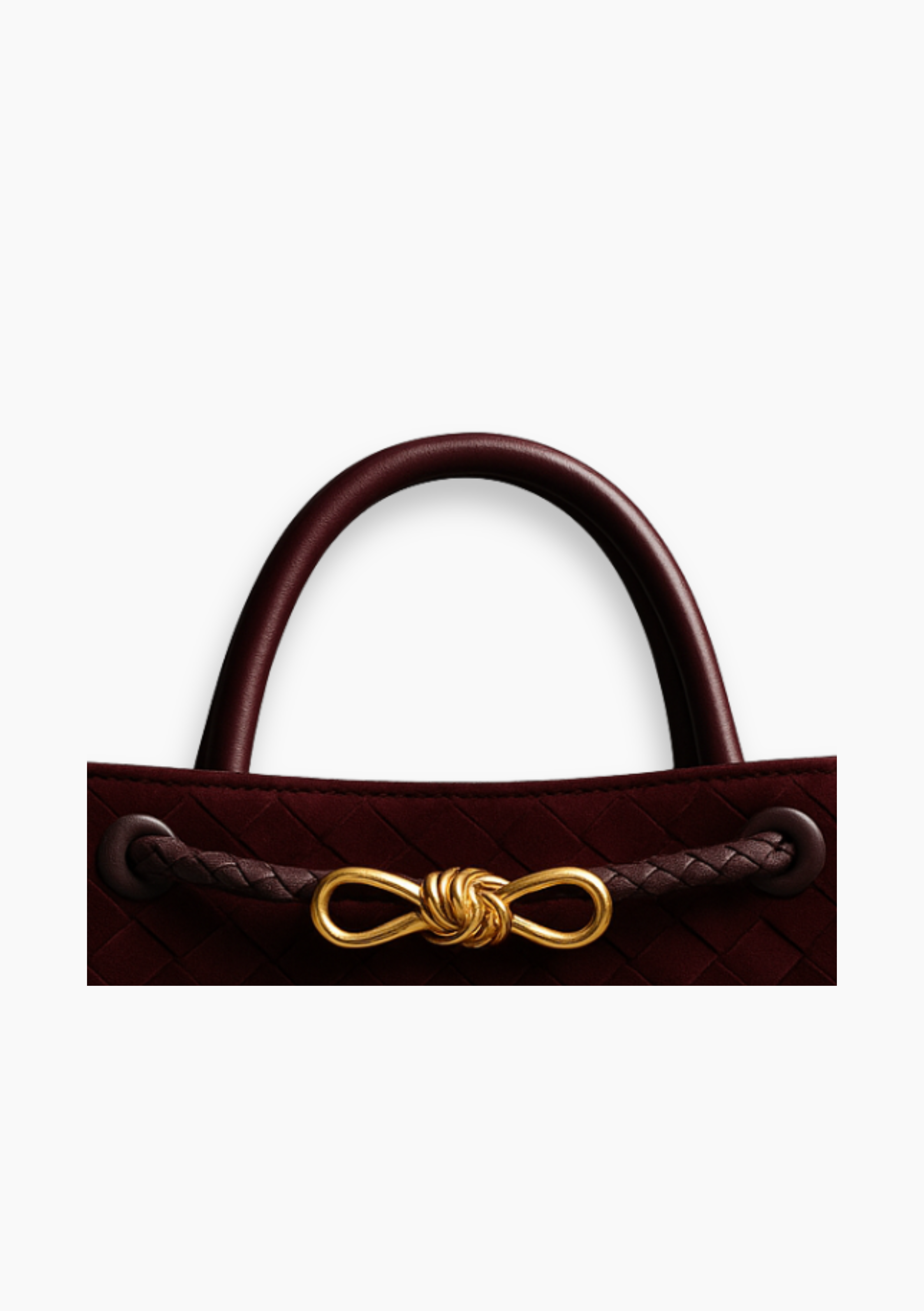 Leather Woven Handbag