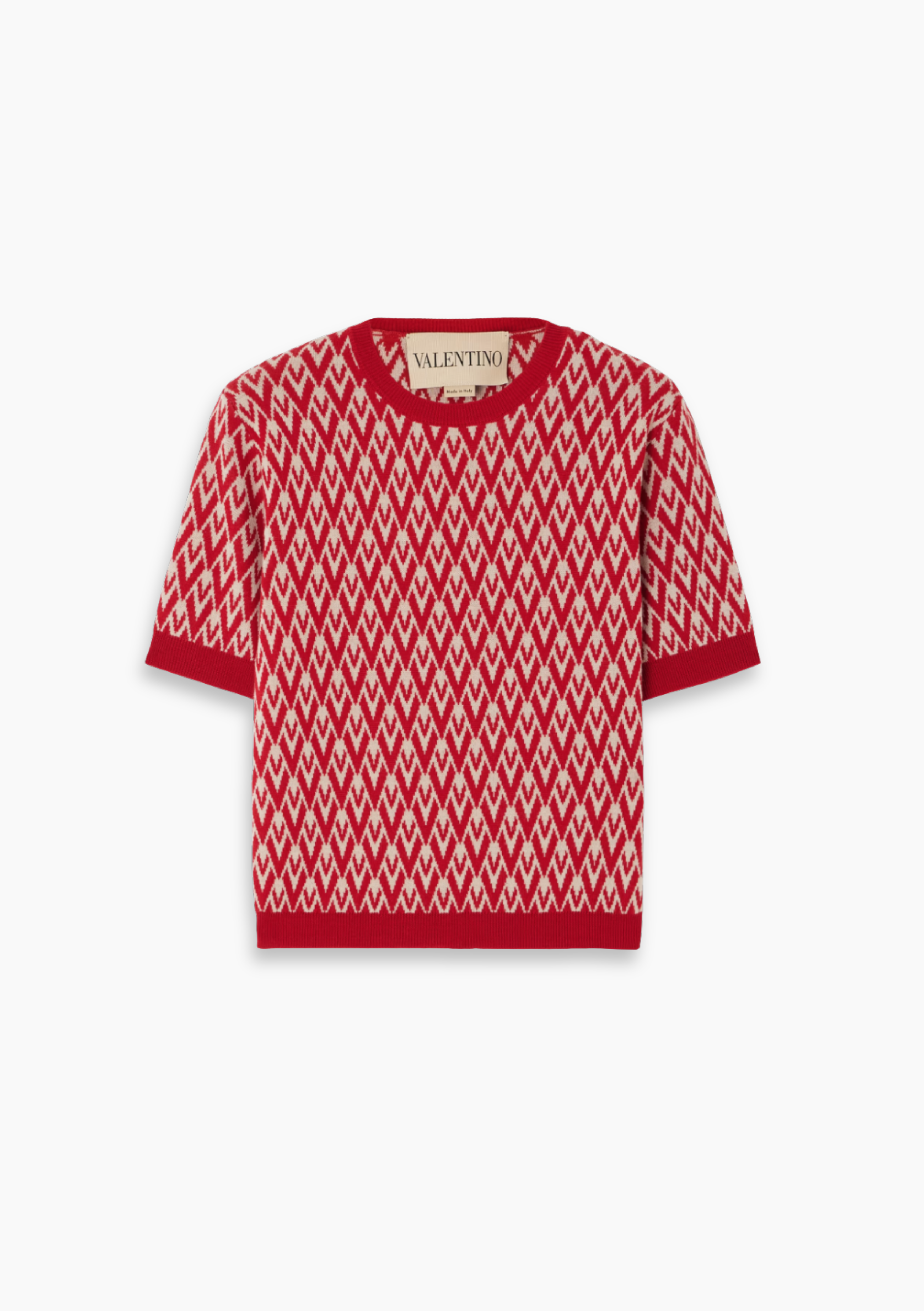 Jacquard Wool Sweater